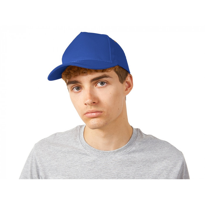 Бейсболка New York 5-ти панельная, кл. синий