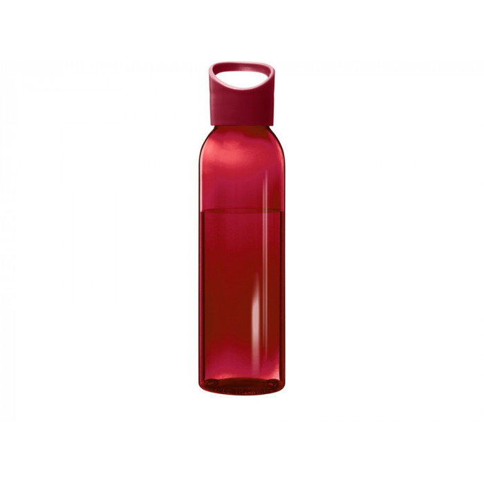 Бутылка для воды Sky из переработанной пластмассы объемом 650 мл - Красный