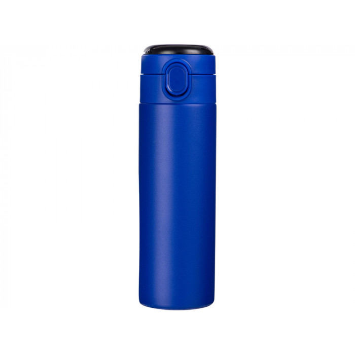 Вакуумная термокружка Waterline с медной изоляцией Bravo, 400 мл, тубус, синий