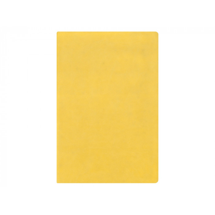 Ежедневник А5 недатированный Megapolis Velvet Flex, желтый