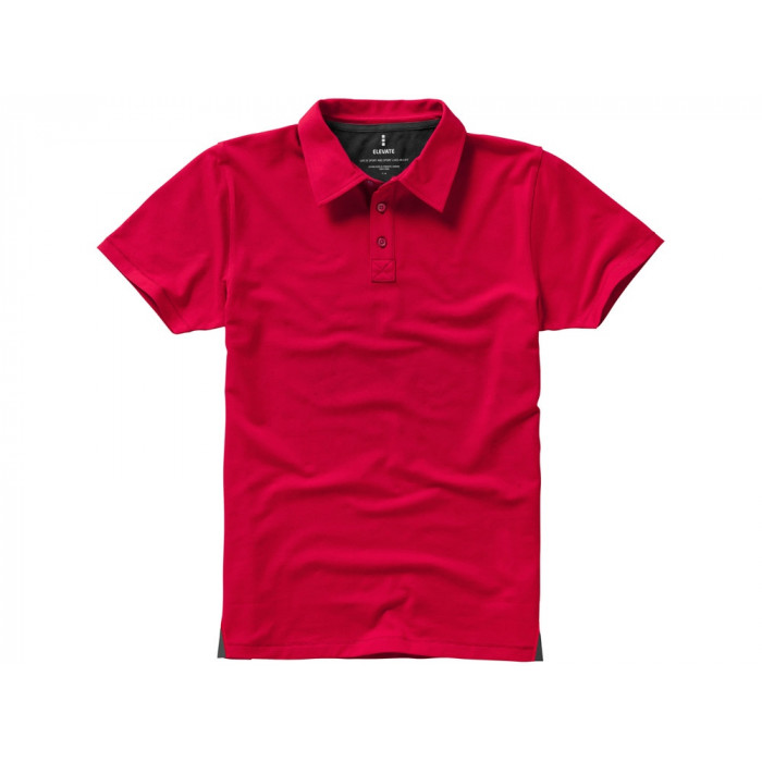 Рубашка поло Markham мужская, красный/антрацит