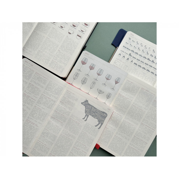 Ежедневник недатированный А5 Bosforo, черный