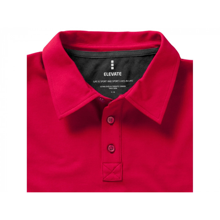 Рубашка поло Markham мужская, красный/антрацит