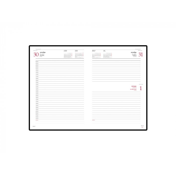 Ежедневник А5 датированный Бумвинил 2025, зеленый