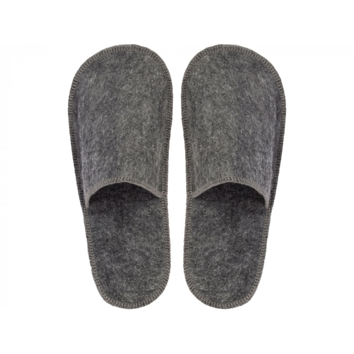 Тапочки для бани и сауны Healing, графит