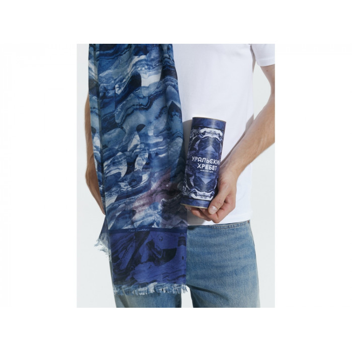 Шарф/ Палантин Уральский хребет