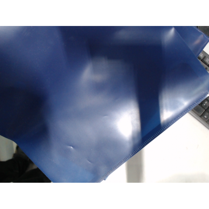 Папка-конверт А4 с кнопкой, синий (Р)