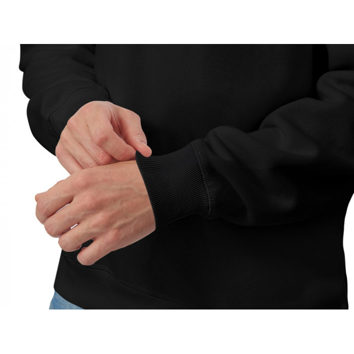 Свитшот оверсайз Lisbon унисекс, черный