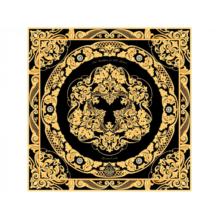 Платок Златоустовская гравюра