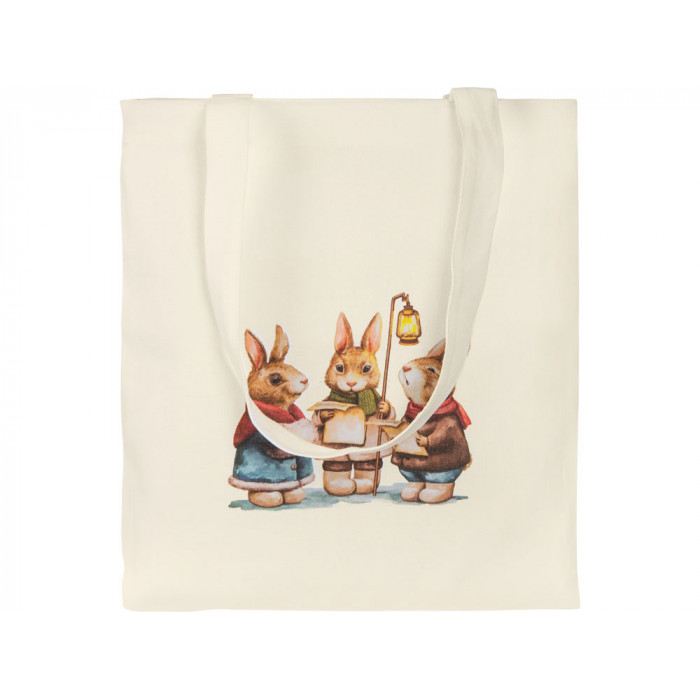 Сумка Element из хлопка для покупок, 200 г, натуральный (Р)