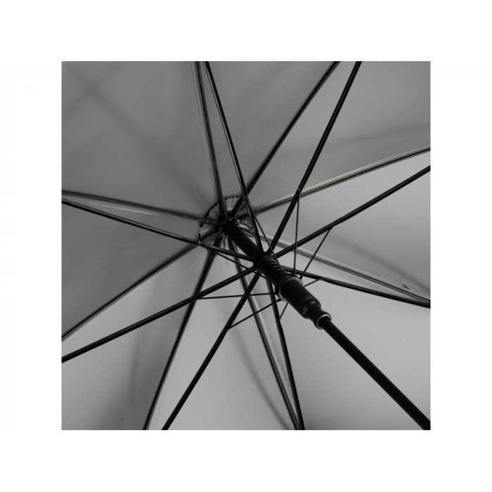 Зонт-трость 1159 Double face полуавтомат, лайм/серый