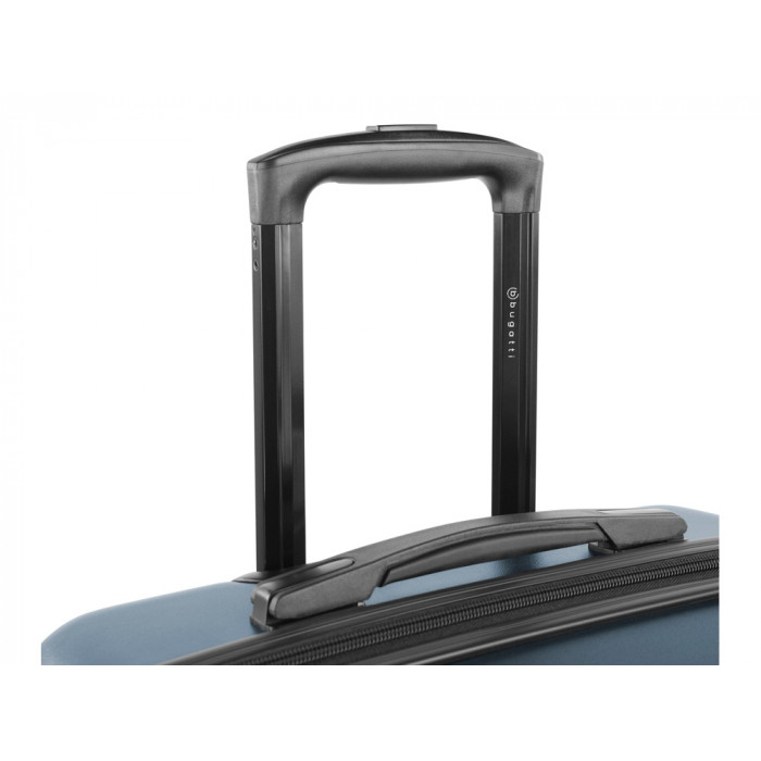 Чемодан BUGATTI Kallisto, синий, АБС-пластик, 44,5х26х63,5 см, 65 л