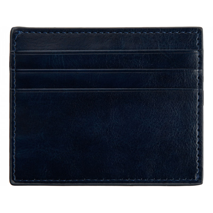 Картхолдер для 6 пластиковых карт с RFID-защитой Fabrizio, синий