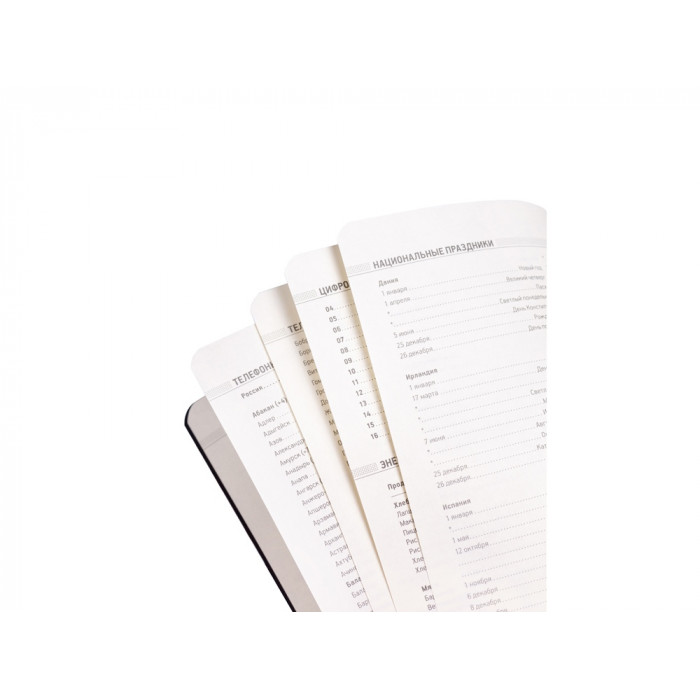 Ежедневник А5 недатированный Megapolis Velvet Flex, ярко-бордовый