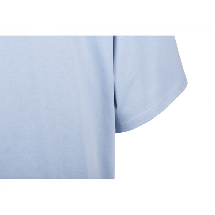 Худи оверсайз с коротким рукавом Warsaw унисекс, небесно-голубой