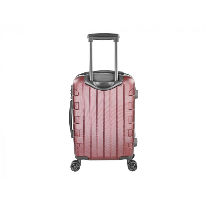 Чемодан BUGATTI Galatea, красный, поликарбонат / АБС-пластик, 36,5х24,5х56 см, 38 л