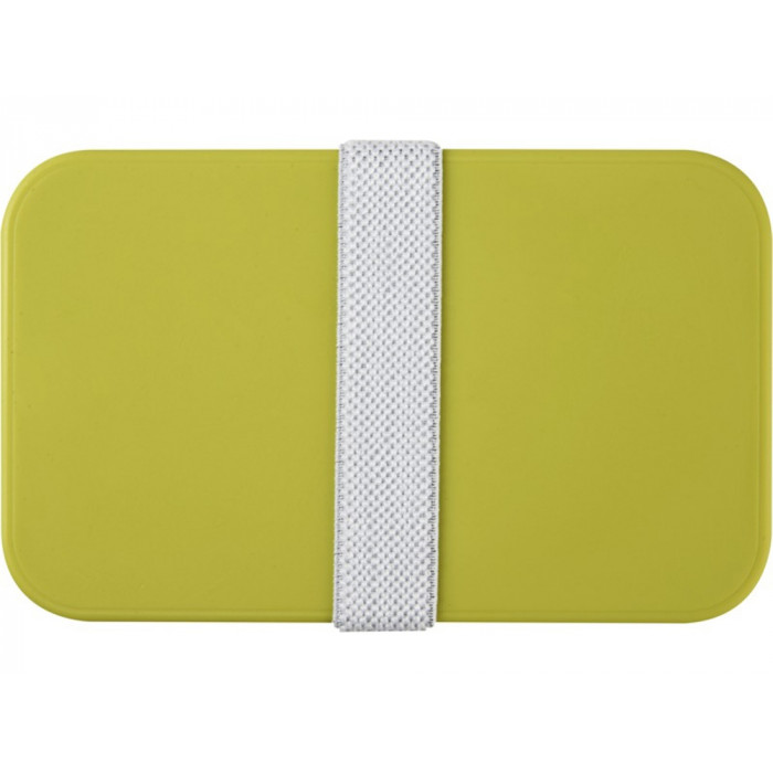 Двухслойный ланчбокс MIYO, лайм/белый