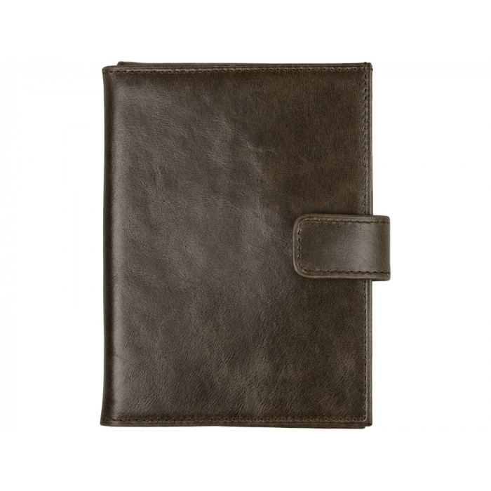 Бумажник путешественника Druid с отделением для паспорта, коричневый