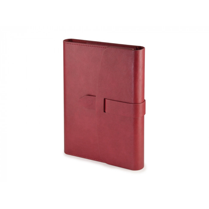 Ежедневник недатированный А5 Senate с магнитным клапаном, бордовый