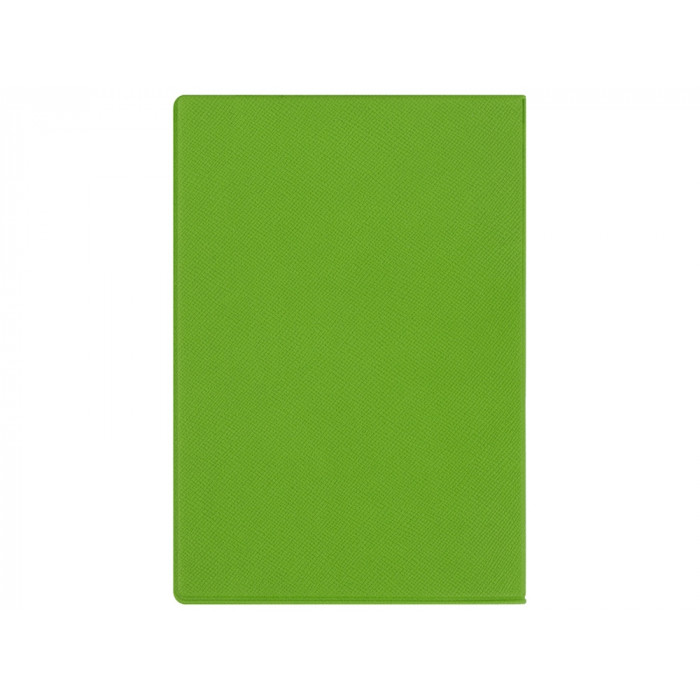 Классическая обложка для паспорта Favor, зеленое яблоко/серая