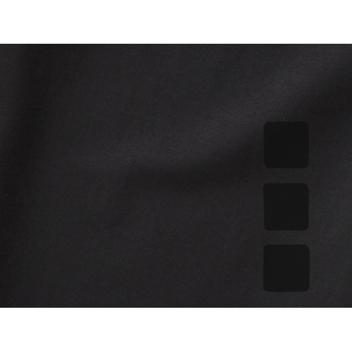 Ponoka мужская футболка из органического хлопка, длинный рукав, черный