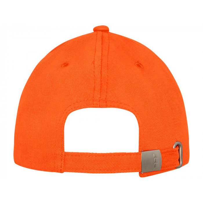Бейсболка Davis, 6 панелей, оранжевый