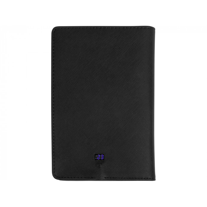 Органайзер с функцией беспроводной зарядки Manner, 5000 mah, черный