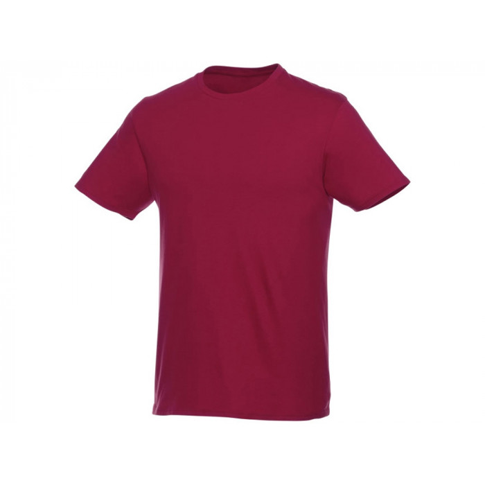 Мужская футболка Heros с коротким рукавом, бургунди