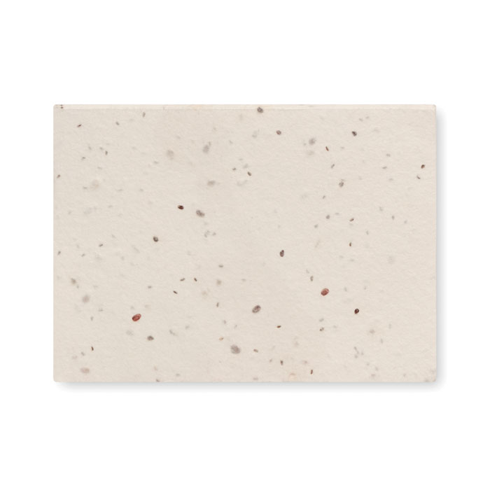 Блок заметок бумага с семенами