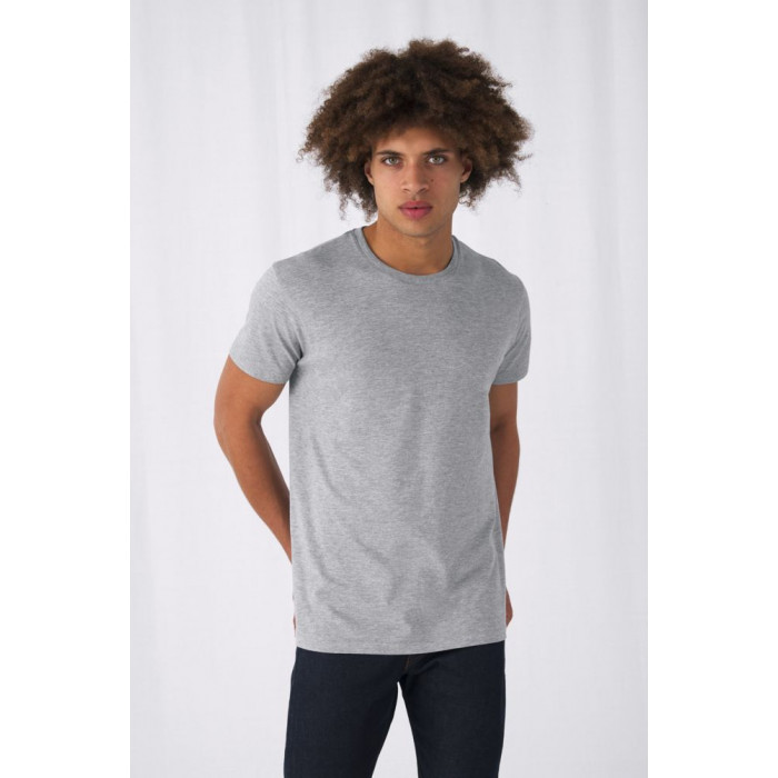 Футболка унисекс E150 Inspire (Organic) серый меланж, размер 3XL