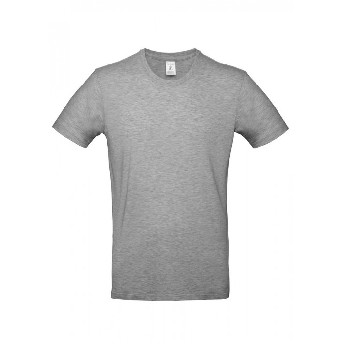 Футболка E190 серый меланж, размер S