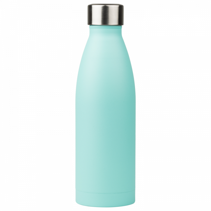 Термобутылка вакуумная герметичная Fresco, аква (гладкое порошковое покрытие)