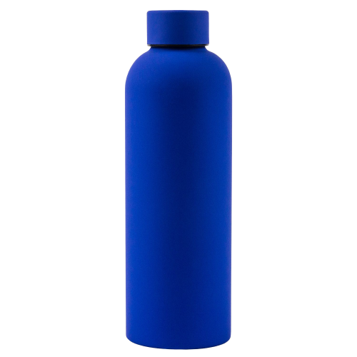 Термобутылка вакуумная герметичная Prima Ultramarine, ярко-синяя