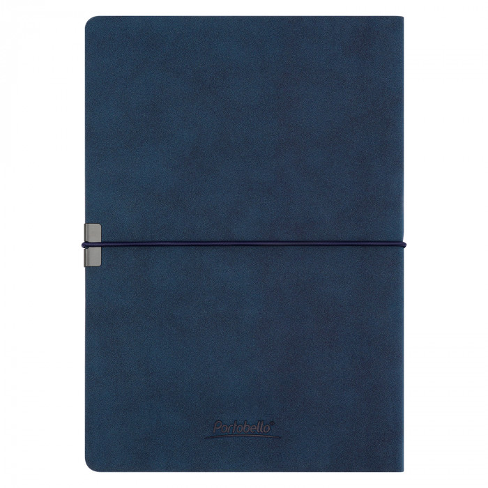 Ежедневник In Velour недатированный, синий
