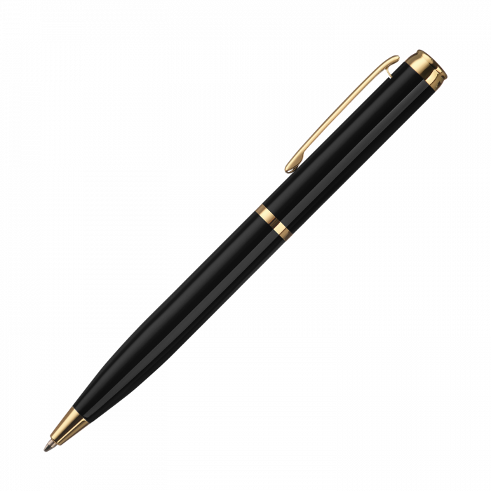 Шариковая ручка Sonata BP, черная/позолота