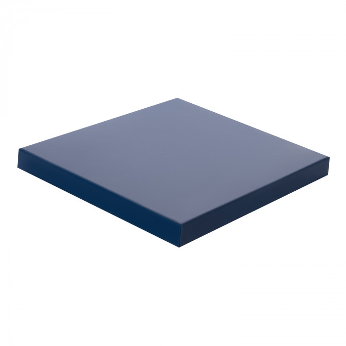 Подарочная коробка с ложементом для ежедневника и ручки, синяя