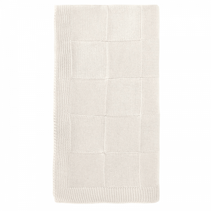 Плед Cella вязаный, бежевый (без подарочной коробки)