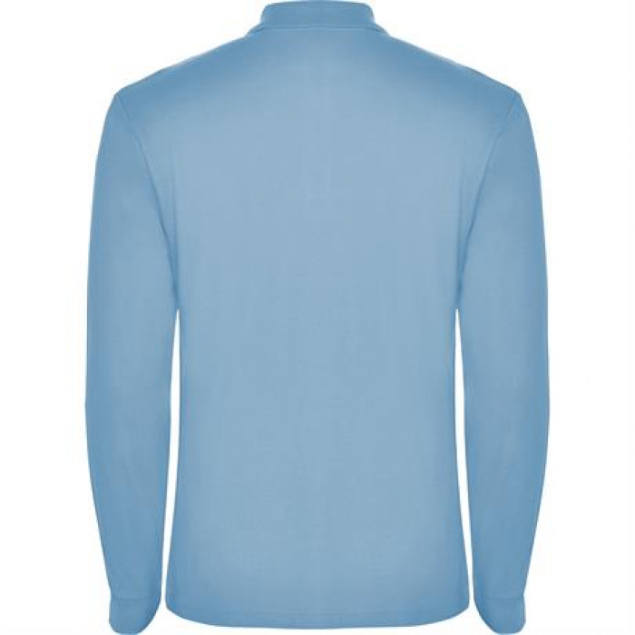 Футболка поло ESTRELLA L/S мужская, НЕБЕСНО-ГОЛУБОЙ 3XL