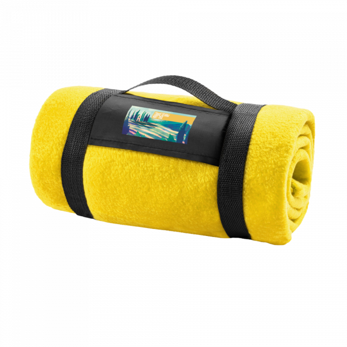 Плед Арго, желтый