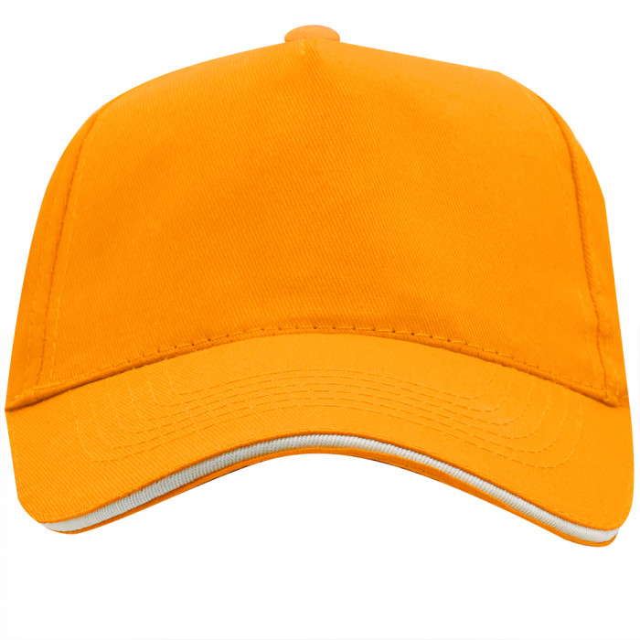 Бейсболка 5-панельная ERIS, Оранжевый