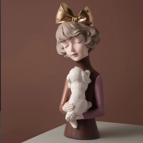 Шоколадный-бежевый