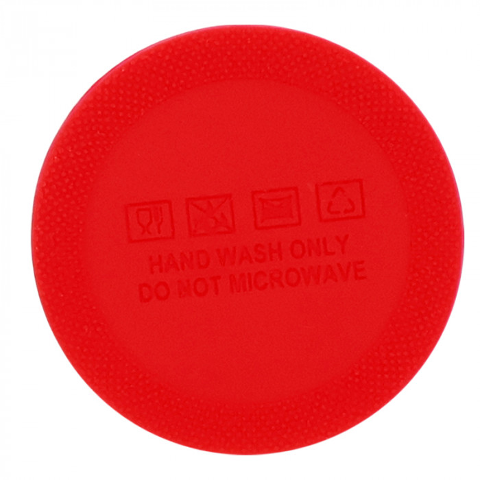 Накладка силиконовая для термокружки Surprise, красный