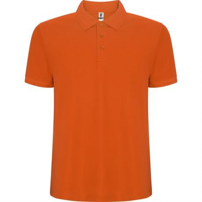 Футболка поло PEGASO PREMIUM мужская, ОРАНЖЕВЫЙ 2XL