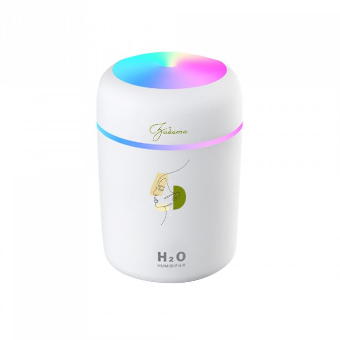 Светодиодный USB увлажнитель Aroma, белый