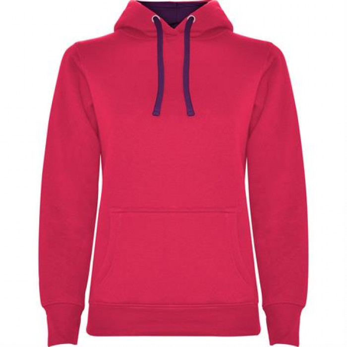 Толстовка URBAN WOMAN женская, ТЕМНО-РОЗОВЫЙ/ФИОЛЕТОВЫЙ 2XL