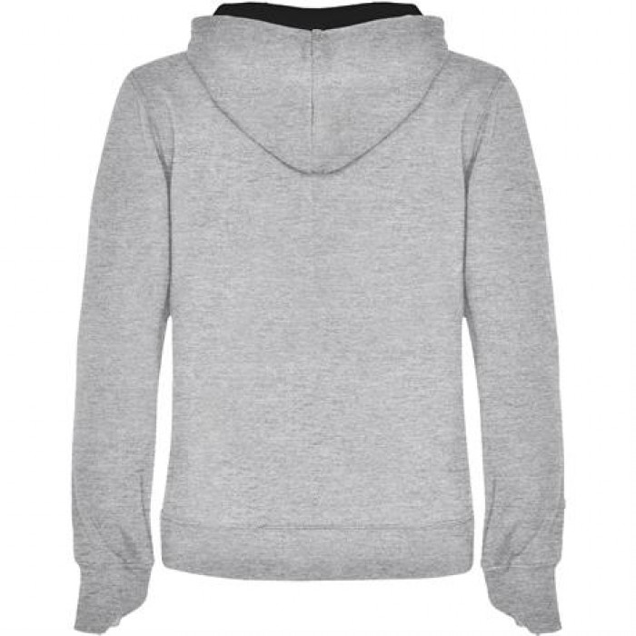 Толстовка URBAN WOMAN женская, СЕРЫЙ/ЧЕРНЫЙ 2XL