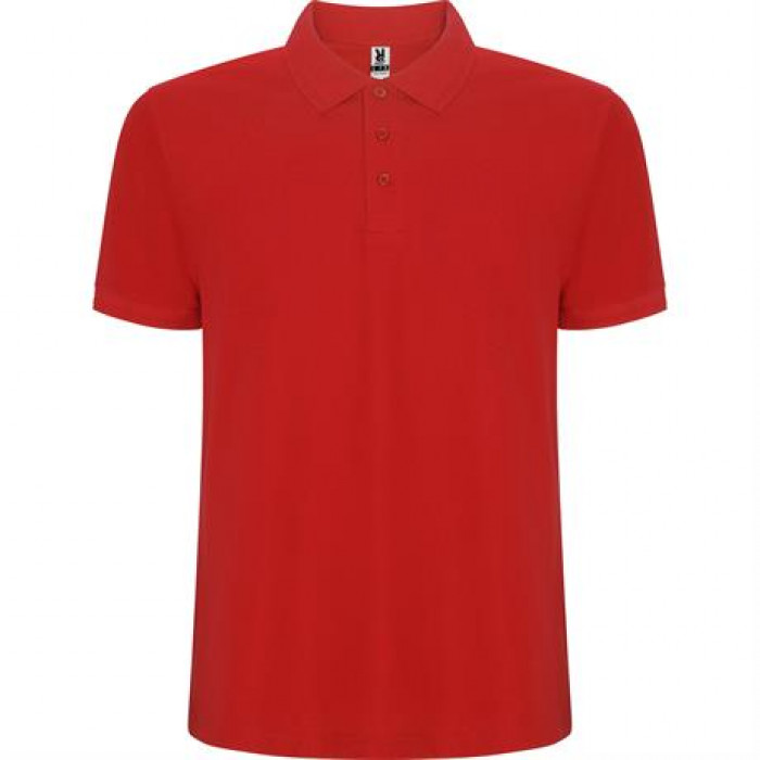 Футболка поло PEGASO PREMIUM мужская, КРАСНЫЙ 2XL
