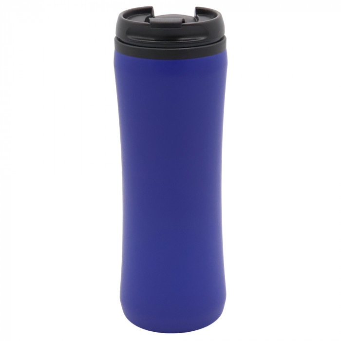 Термокружка Miora софт-тач, синий