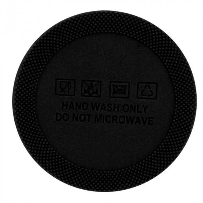 Накладка силиконовая для термокружки Surprise, черный