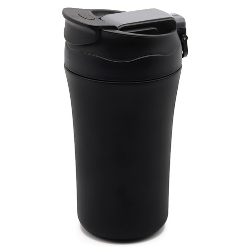 Термокружка с двойными стенками Molly, черная